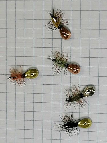 Мормышка на хариуса средняя