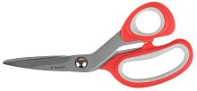 Ножницы Зубр "Мастер" хозяйственные, изогнутые, двухкомпонентные ручки, 230мм 40442-24
