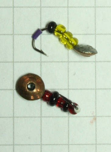 Бисер на крючке глазок №1 Бисер на крючке глазок №1