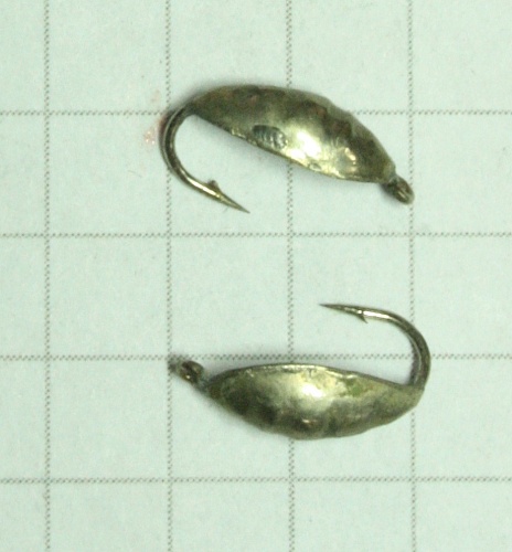 Мормышка Банан № 2 серебро Мормышка Банан № 2 серебро