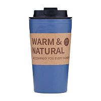 Термокружка "Casual" 420мл.,синяя