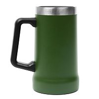 Термокружка "Beer" 700мл., зеленая