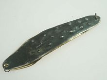 Блесна Сквирского остроголовая №3 двойная цв. вороненая/желтая