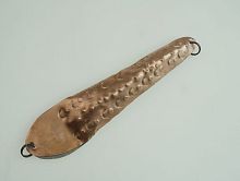 Блесна Сквирского круглоголовая №3 двойная цвет красная/белая