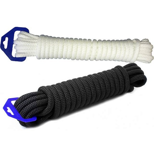 Шнур "Стандарт" Braidline 12мм (10м) белый Шнур "Стандарт" Braidline 12мм (10м) белый