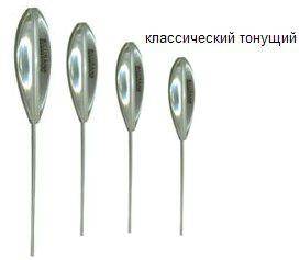 Поплавок Sbirolino BIG GAME Sinking 15g Поплавок Sbirolino BIG GAME Sinking 15g