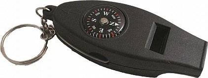 Компас-свисток (термометр) с карабином Компас-свисток (термометр) с карабином
