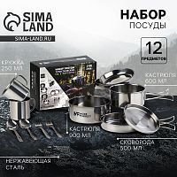 Набор посуды "MODE FORREST", 12 предметов