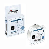 Леска зимняя MONOPOWER ICE 0.16mm/30m Clear Nylon PREMIER fishing