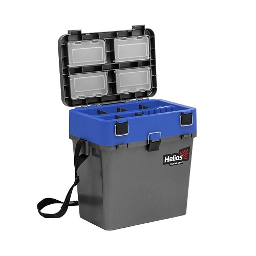 Ящик зимний Helios серый/синий Ящик зимний Helios серый/синий