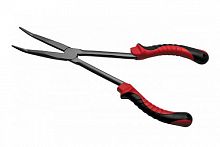 Плоскогубцы рыболовные удиненные изогнутые Namazu Pro Bent Nose Pliers, L-290 мм