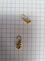 Мормышка Яман Муравей с ушком, GOLD PLATED, d 4, вес 0,5 г