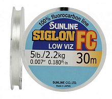 Леска Sunline флюорокарбон SIG-FC 30м d-0.265мм 4,7кг поводковый