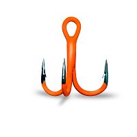 Крючок тройной Gurza-Round treble hook ST-36 UV Orang № 14 BC