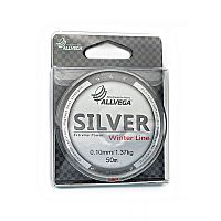 Леска Allvega "Silver", d=0.10мм, 50м (1,37 кг) Леска Allvega "Silver", d=0.10мм, 50м (1,37 кг)