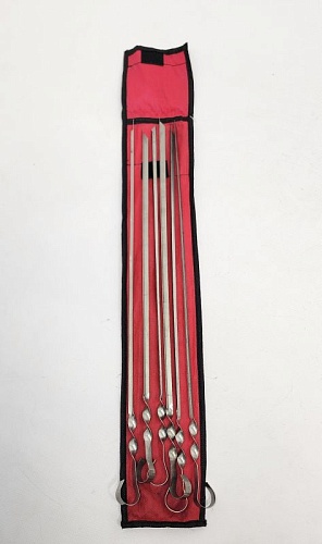 Набор шампуров угловых 6*500