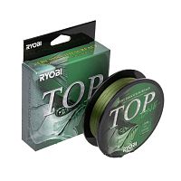 Шнур TOP PE4X -120M 2.0/d-0.234mm DARK GREEN RYOBI