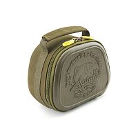 Чехол для катушки одинарный, жесткий,цв.хаки
