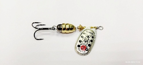 Блесна вращающаяся CLICK LABEL 5,0гр