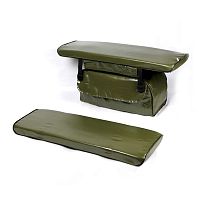 Накладка для сидения лодки с сумкой ПВХ 70см зеленая (тонкая)