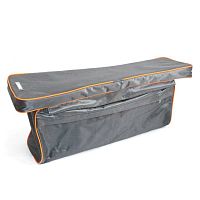 Накладка мягкая на банку с сумкой длина 95 см, серый