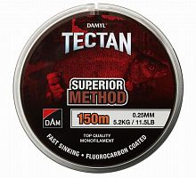 Леска флюорокарбон DAM TECTAN SUPERIOR FCC Method, 0,25мм, 150м, коричн.