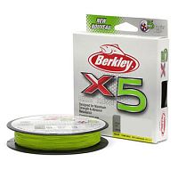 Шнур Berkley X5 Braid Flame Green d-0,14 150м