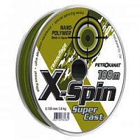 Леска X-SPIN Camouflage, нанополимер, d=0.35mm, 100m