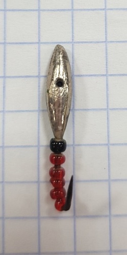 Бисер на игле овсинка №2 серебро Бисер на игле овсинка №2 серебро