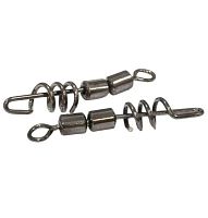 Застежка спиральная с двойным высокоскор.вертлюгом №6 (3шт)