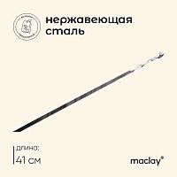 Шампур прямой 410*10*1,5мм