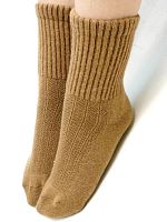 Носки (верблюд, як) р.S(35-37), цв. песочный/верблюжий