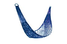 Гамак плетеный, синий
