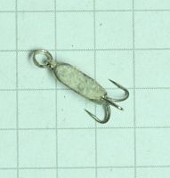 Мормышка Черт треугольный/ушко 2 мм 3220 Silver Мормышка Черт треугольный/ушко 2 мм 3220 Silver