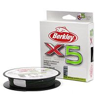 Шнур Berkley X5 Low Vis Green d-0,12 150м
