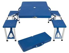 Набор мебели ECOS TD-12 стол складной со скамейками в чемодане