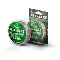 Леска Allvega "All-round X5", d=0.40мм, 100м (Прозрачная) 13,58 кг