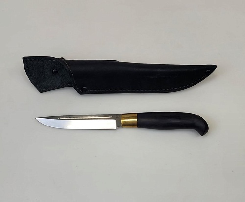 Нож Финка Классика 95х18 гарда латунь