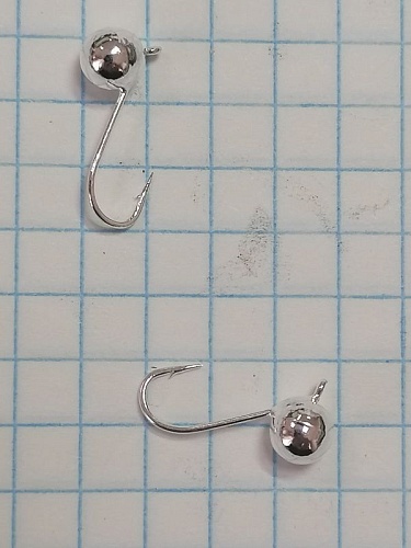 Мормышка Шар/ушко 5мм Silver Мормышка Шар/ушко 5мм Silver