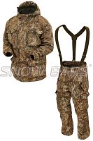 Костюм "Дельта+флис-МОЛНИЯ", ткань рипстоп, камыш, р.48-50/170-176