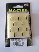 Мормышка Банан 2 болотный,латунный шарик,0,37 гр (светло-зеленый) Мормышка Банан 2 болотный,латунный шарик,0,37 гр (светло-зеленый)