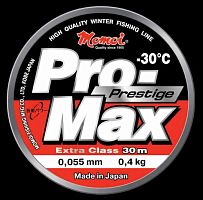 Леска зимняя Pro-Max Prestige d=0.167mm, 3,5кг, 30m