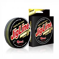 Леска плетеная JigLine Premium WX8, 0,10 мм, 7,8кг 100м, зеленый