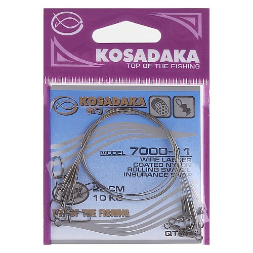 Поводки Classic 1x7 22cm 28kg (5шт.) Поводки Classic 1x7 22cm 28kg (5шт.)