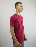 Футболка мужская бордовая р.S