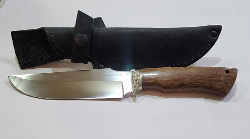 Нож Карелия 95х18 гарда мельхиор