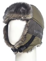 Шапка ушанка зимняя Yukon Ice цвет Хаки ткань Breathable, р. 58-60