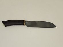 Нож Сантоку  Х12МФ, черный граб (без чехла)