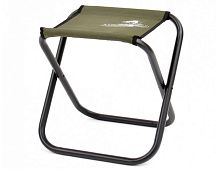 Стул складной большой, сталь, макс.нагрузка 120кг (Кедр)