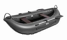 Лодка ПВХ Мана-260 (Skiff-265) гребная 2-местная серая